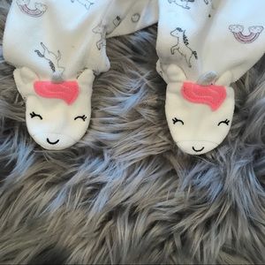 Baby unicorn onsie